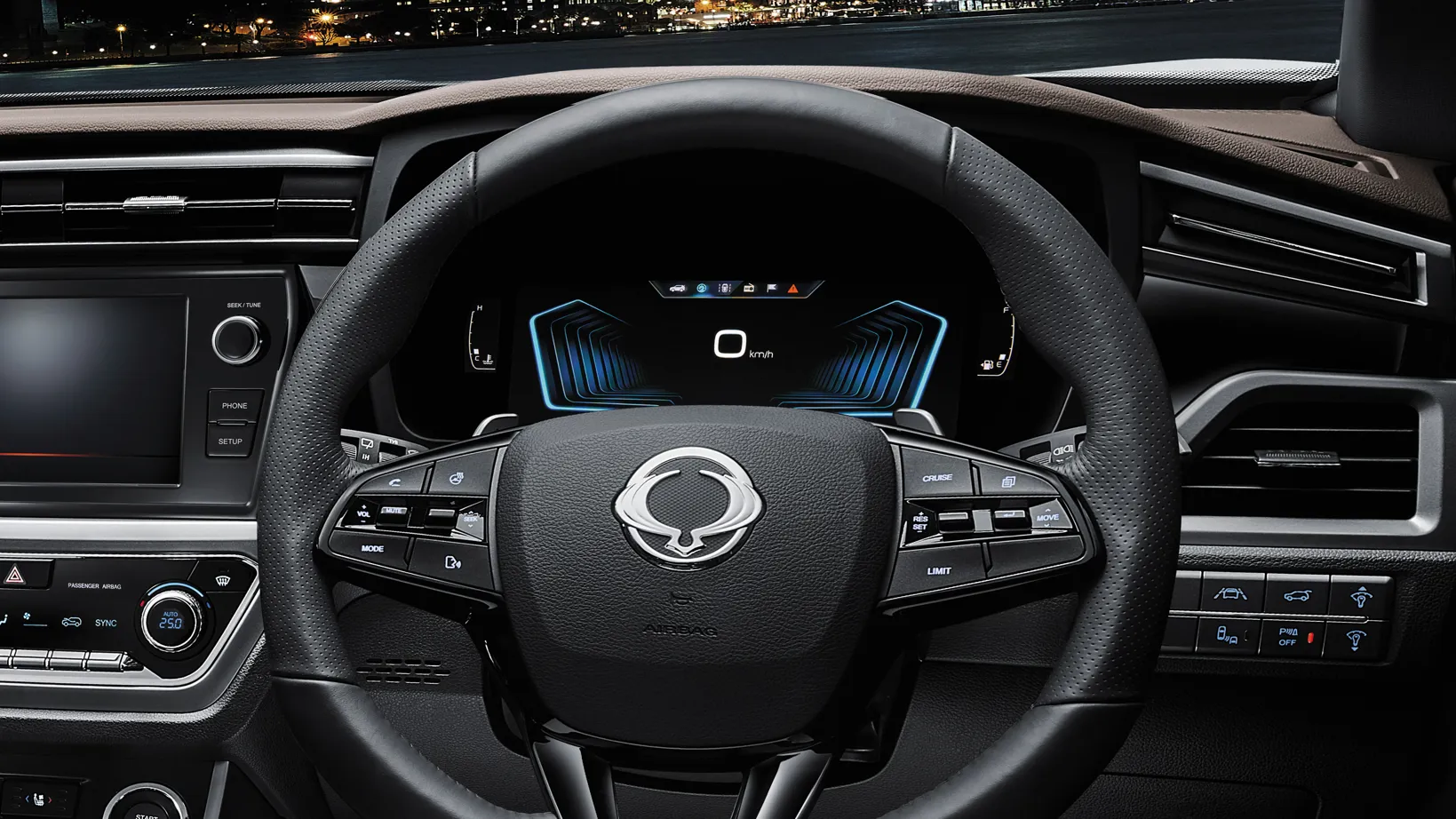 Korando Elegante schermo completamente